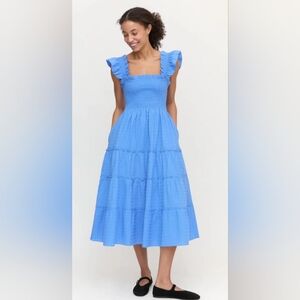 Hill House Ellie Nap Dress in Blue Hydrangea, Large